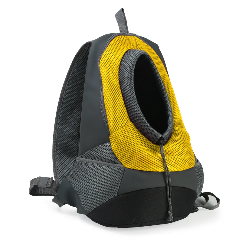 

Outdoor Pet Dog Carrier Backpack Bag Portable Travel Bag Puppy Pet Dog Cat Front Mesh Bags Head Out Double Shoulder