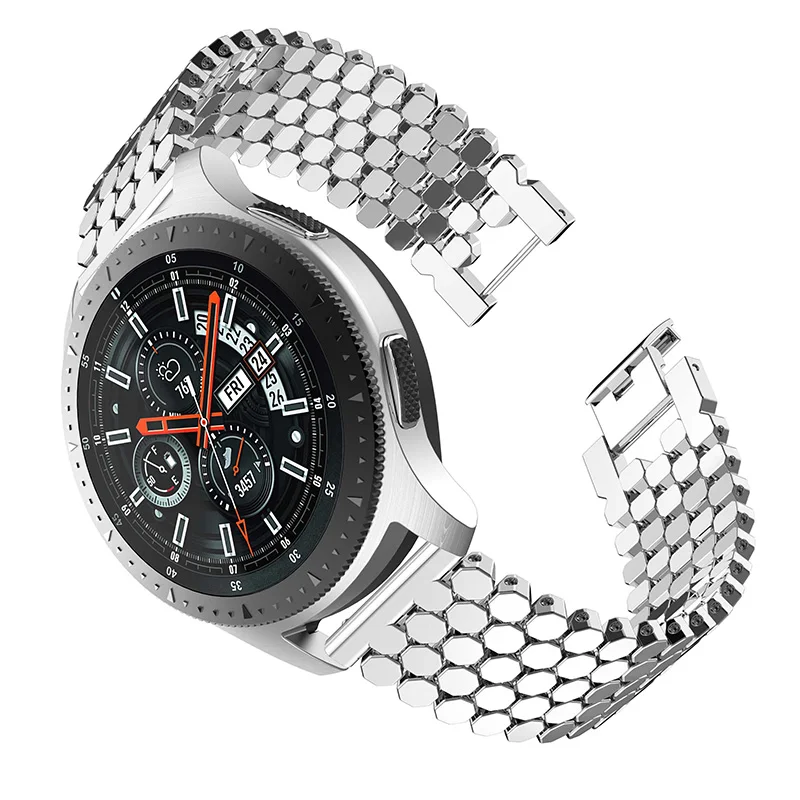 Laforuta 22 мм быстросъемный ремешок для Samsung Gear S3 часы 46 Смарт браслет из нержавеющей