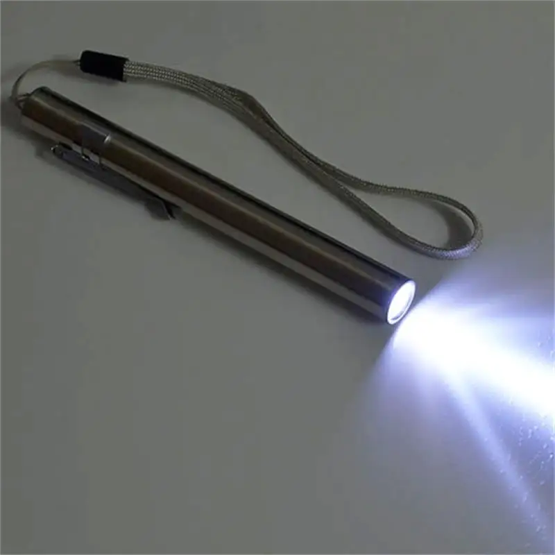 USB мини Нержавеющая сталь Перезаряжаемые вспышка светильник + яркие медицинские