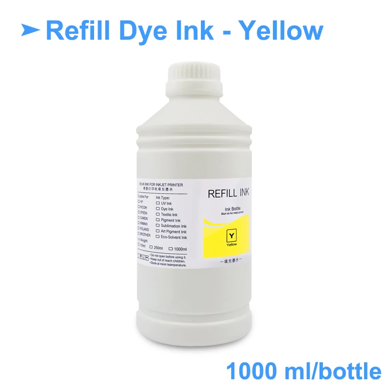 Универсальный набор чернил для Epson SureLab D700 6x1000 мл Fuji DX100 Stylus Pro 7600 9600 7000 7500 9000 10000