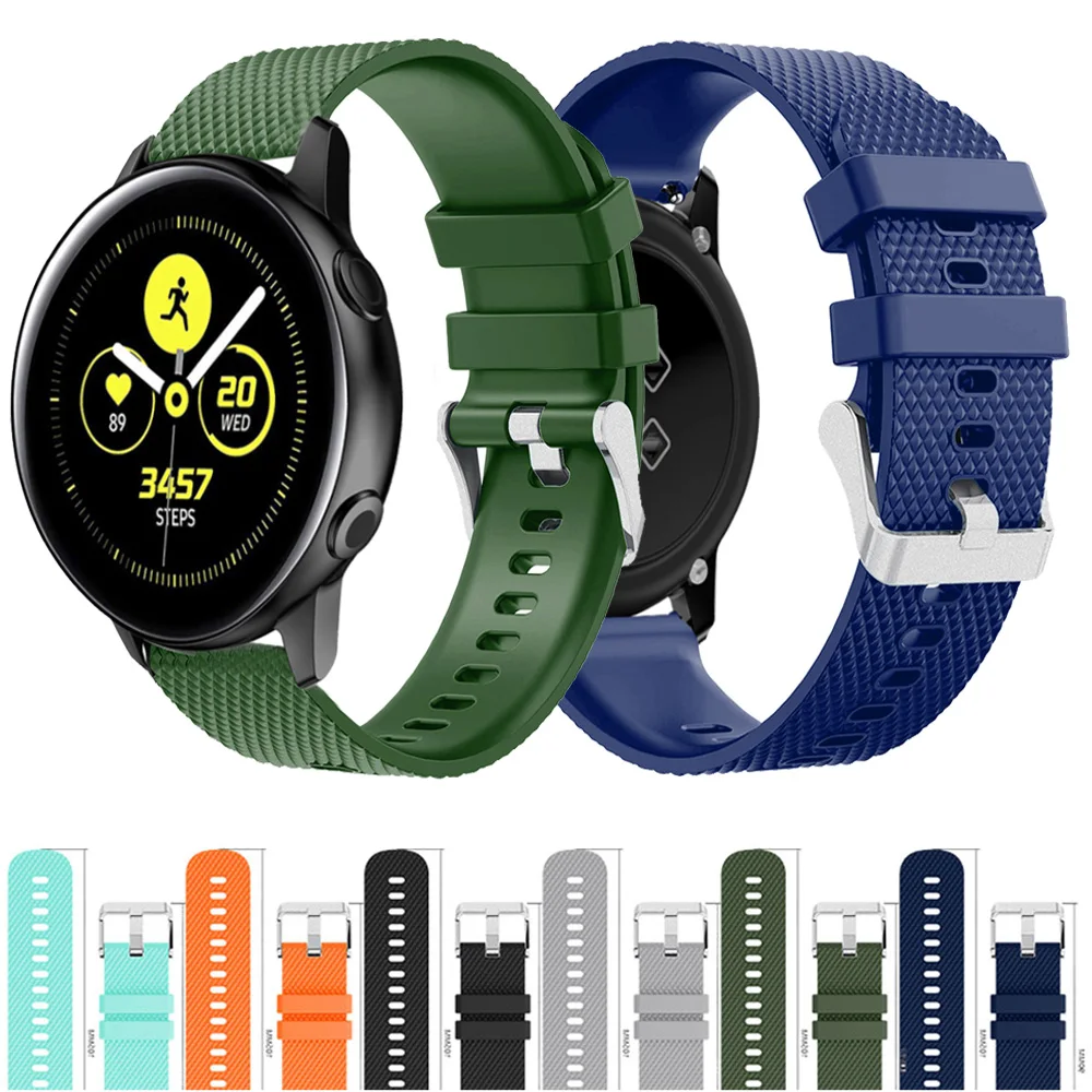 Ремешок силиконовый для Samsung Gear S2 Classic/Gear спортивный сменный Браслет наручных