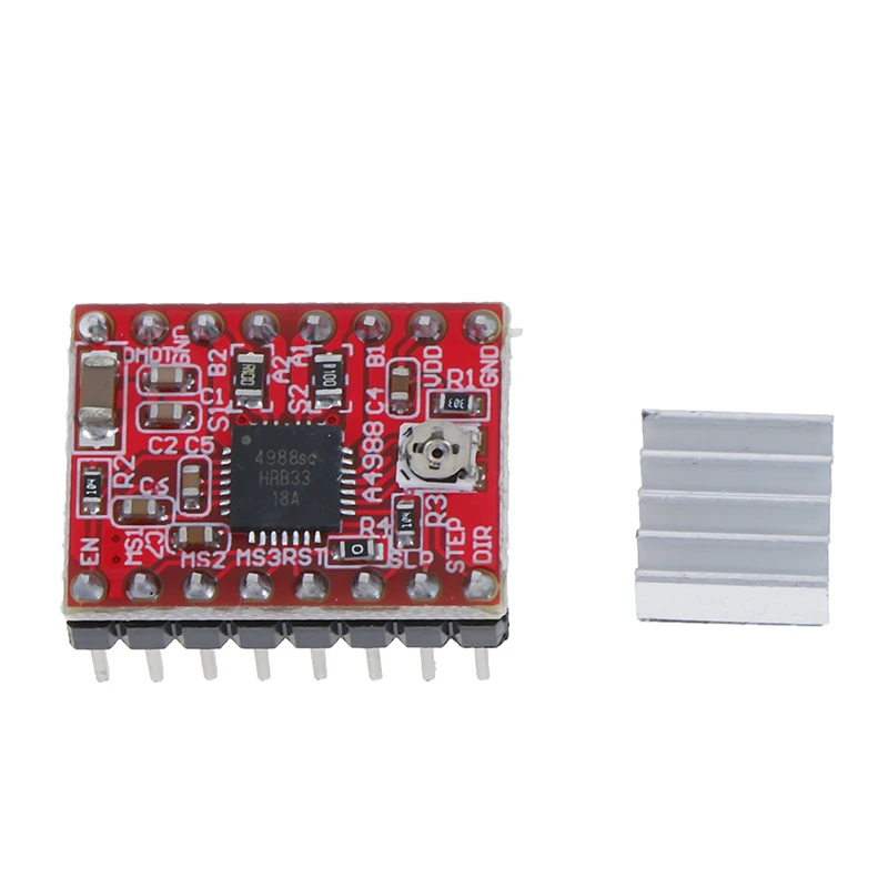 Драйвер шагового двигателя для 3D-принтера A4988 Reprap 4 сменная печатная плата детали