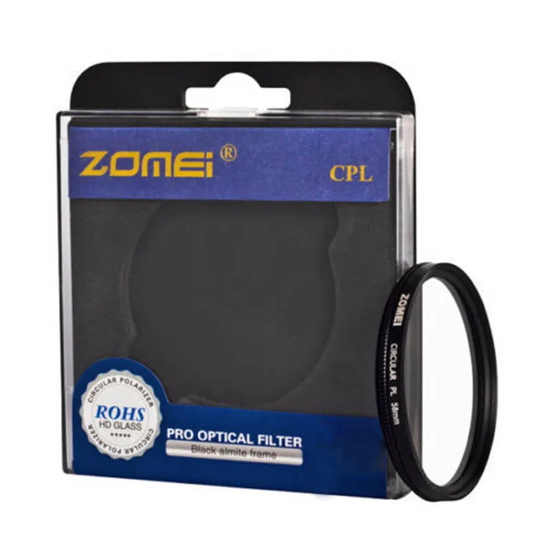 

Zomei 52mm CPL Filter CIR-PL Circular Polarizing Filter for Canon Nikon Sony Olympus Pentax Camera Lens 52 mm