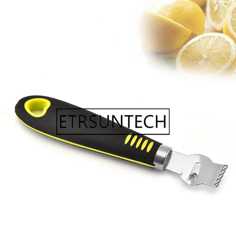 100 шт. нож для чистки лимонов из нержавеющей стали Zester Lime Orange Овощечистка
