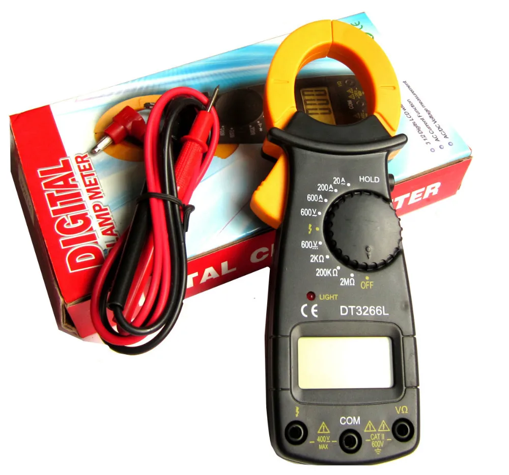 Цифровой клещи амперметр мультиметр ручной.|digital clamp meter|clamp meterdigital |