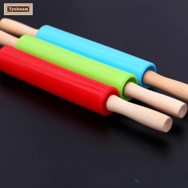 Rolling Булавки помадка торт Sugarcraft тиснением украшения Плесень десен паста