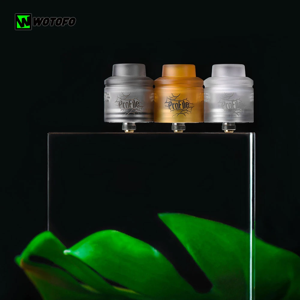 Wotofo профиль RDA атомайзер электронная сигарета 60 Вт для 510 коробка мод легко