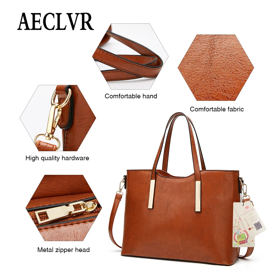AECLVR женская сумка через плечо Роскошная Высококачественная классическая