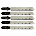 5 шт. Новинка T118A HCS изогнутые ножи для резки металла Длина 77 мм 1,0-3,0 мм