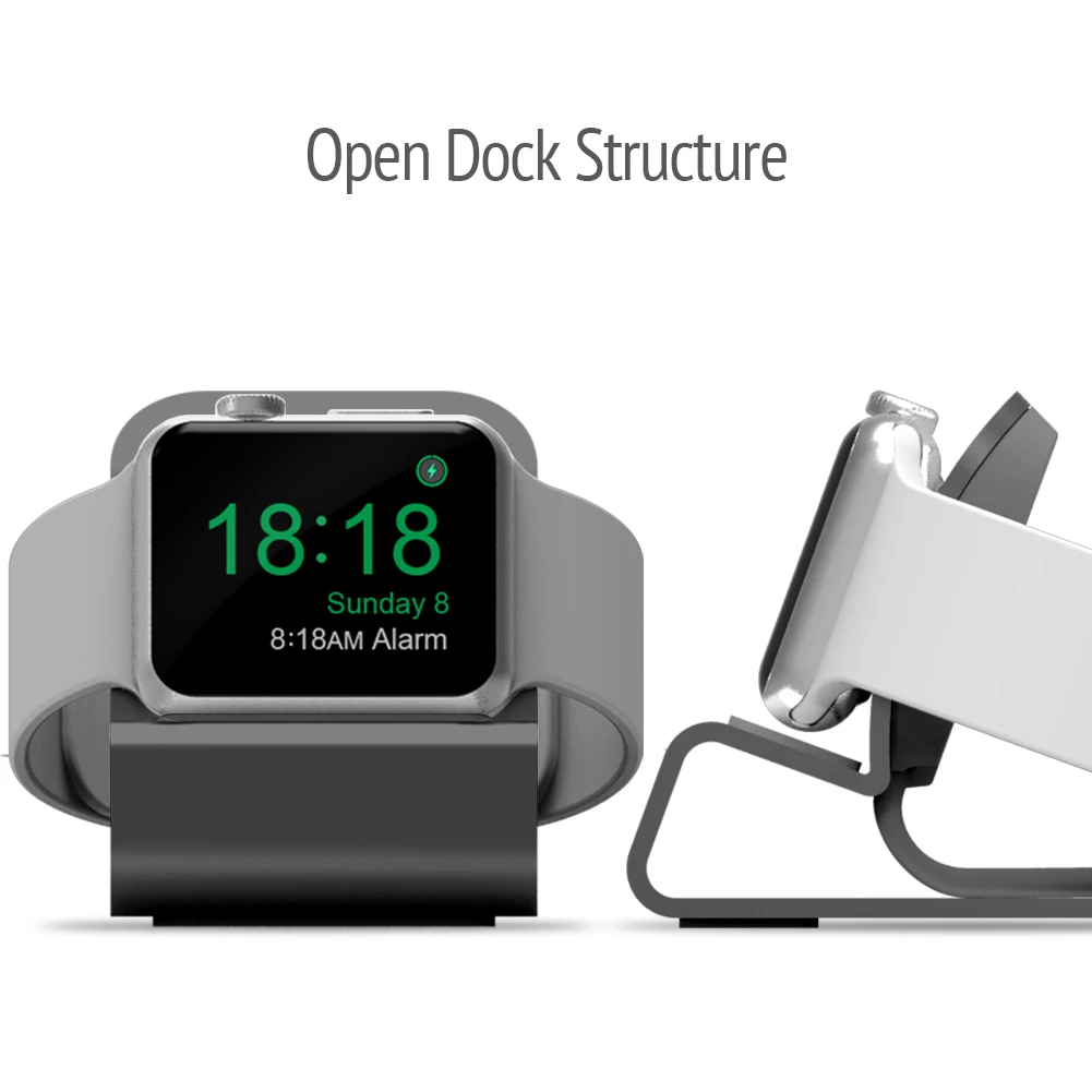 Зарядная док станция Besegad для Apple Watch iWatch Series 1 2 3 4 38 мм 42 мм|Подставки и держатели| |