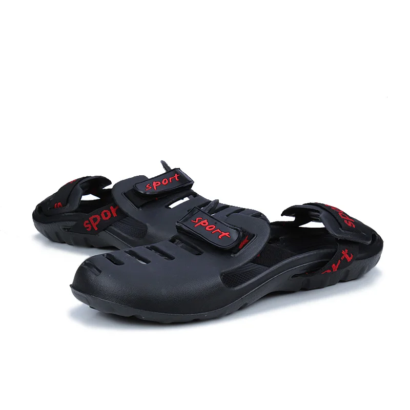 Мужские сандалии новинка 2018 римская Нескользящая дышащая обувь повседневная