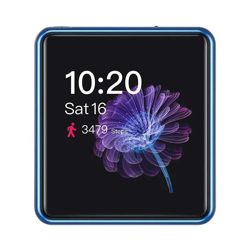 Синий FiiO M5 Bluetooth MP3 плеер портативный мини без потерь музыка HIFI Высокое разрешение FlAC DAC DSD128 LDAC Спорт Бег цифровой аудио плеер - Цвет: Синий