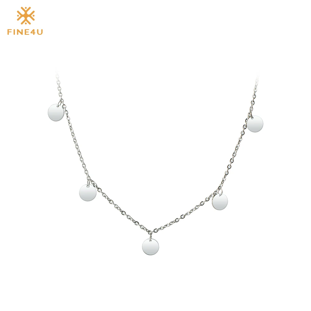 Ожерелье чокер женское из нержавеющей стали с монетами|Колье| |