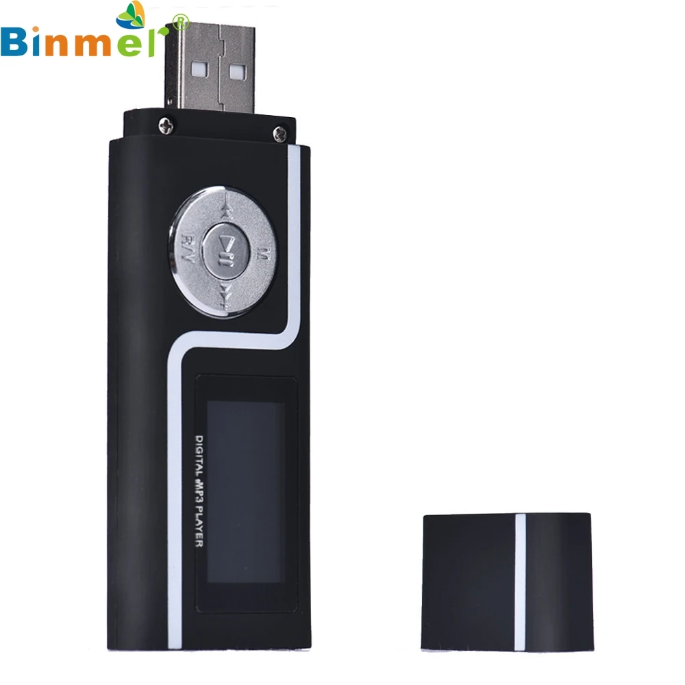 Binmer портативный USB MP3 музыкальный плеер цифровой ЖК экран поддержка 16 ГБ TF карта|mp3