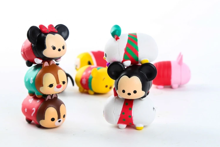 Мини фигурка куклы Disney Tsum набор Минни Микки Дейзи Дональд Дак гофей поросят Дейл