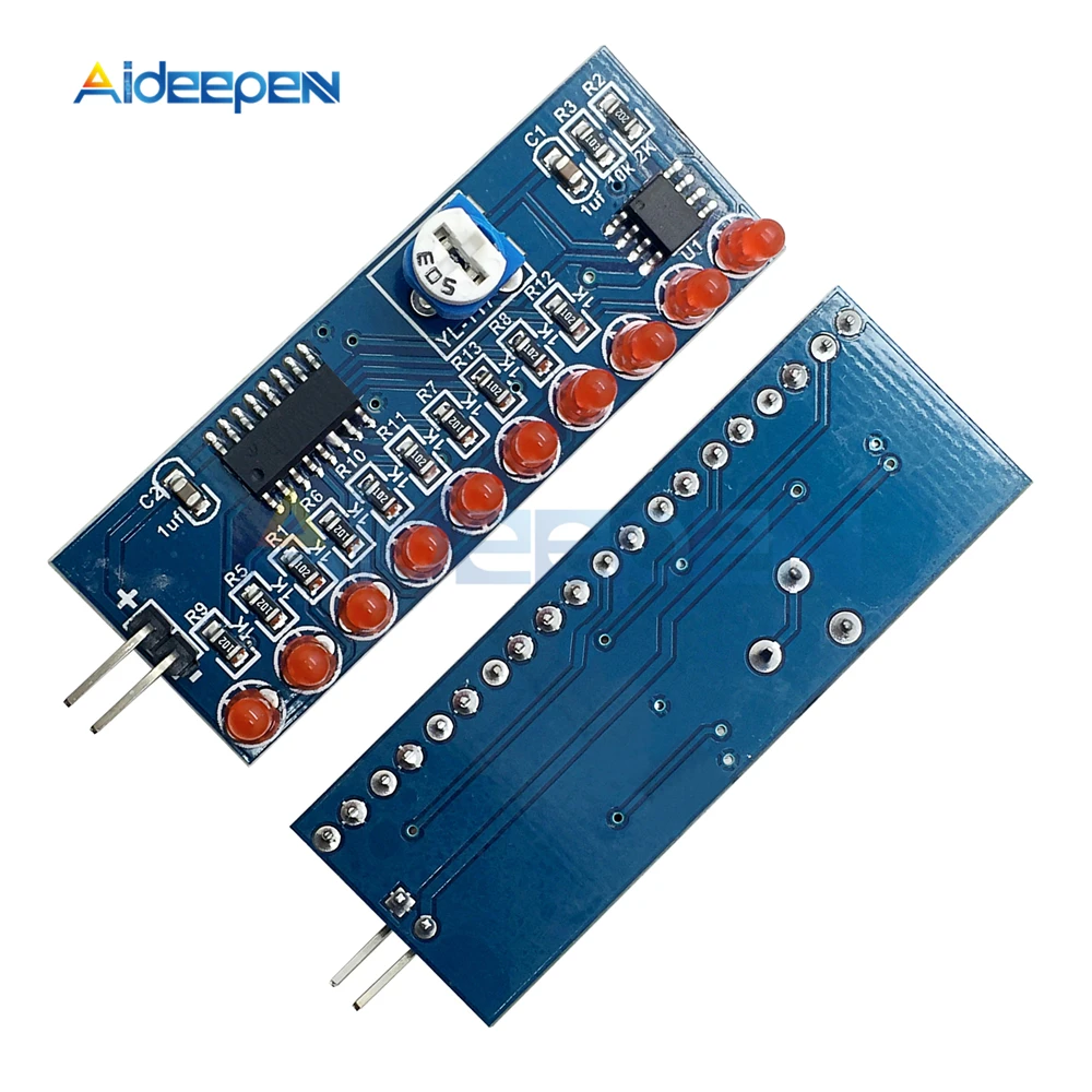 NE555 CD4017 светильник проточный светодиодный модуль комплекты умной электроники DIY