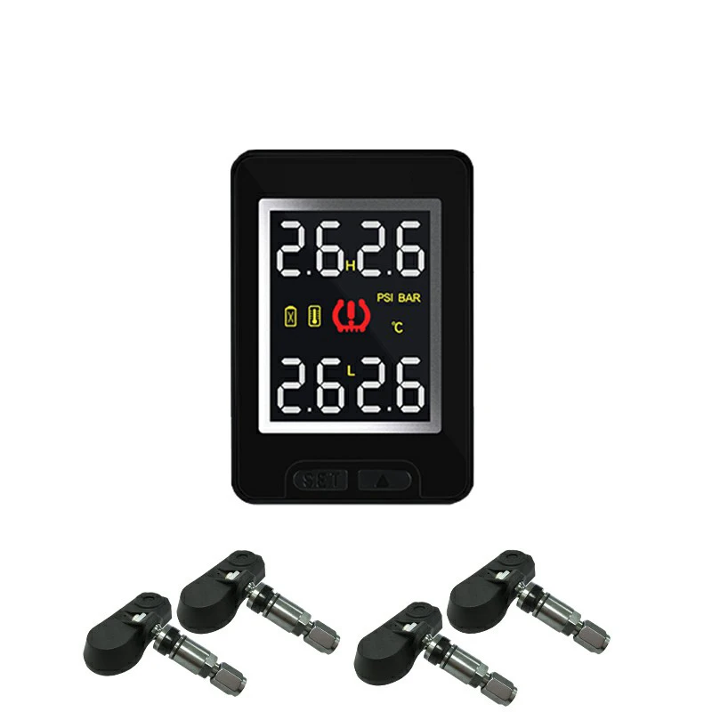 Автомобильная Беспроводная система контроля давления в шинах TPMS для Toyota Honda Nissan