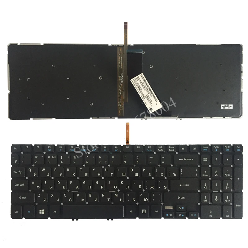 Русская клавиатура для ноутбука Acer Aspire V5-552 V5-552G V5-552P с подсветкой RU | Компьютеры и