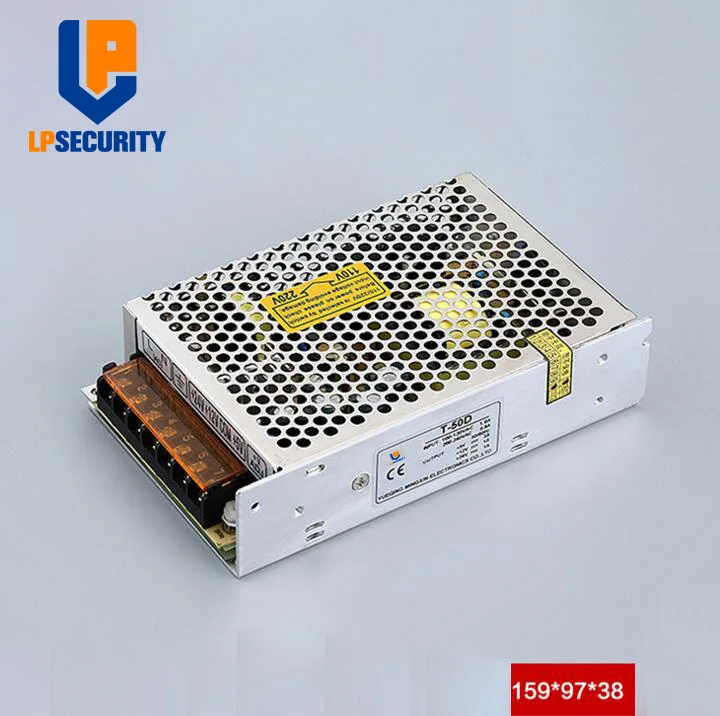 Импульсный источник питания LPSECURITY T 50 Вт D с тройным выходом 5 в 12 В 24 В|Аксессуары