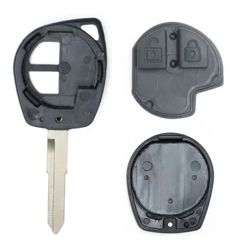 KEYECU 10pcs/lot Brand New 2 Button Replacement Shell Remote Key Case Keyless Entry Fob for SUZUKI Swift SX4 Liana &amp Aerio | Автомобили