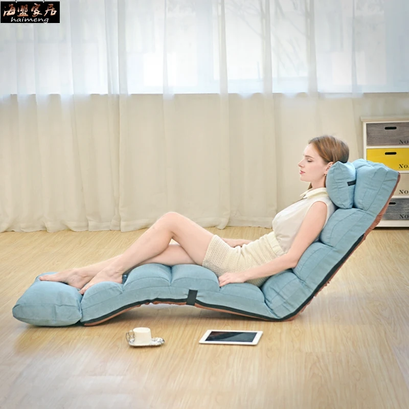 Ленивый диван Одноместный татами складной Ланч-брейк кресло кровать балкон для