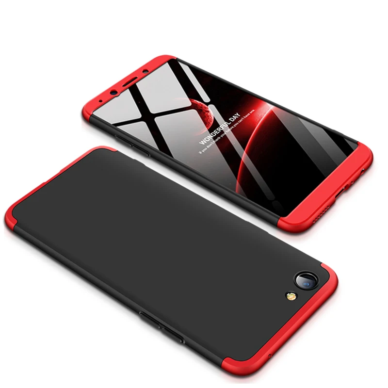For OPPO Realme 1 F7 Youth Armor Coque 360 Full Protection Case Luxury Hard PC 3 In Back Cover |