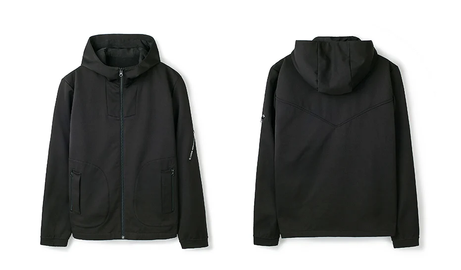 Markless куртки с капюшоном Мужские jaqueta masculina повседневные размера плюс M-3XL chaquetas hombre спортивная водонепроницаемая куртка JKA6136M