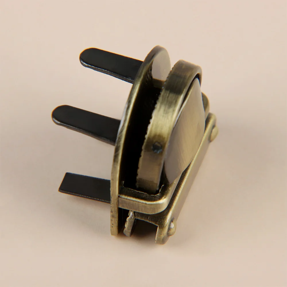 1 pc Metal Clasp Turn Lock Twist Lock for DIY Handbag Bag Purse Hardware Closure Bag Parts Accessories