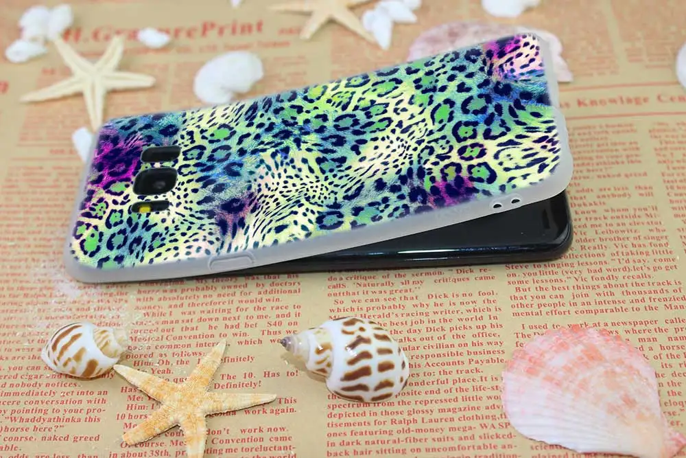Мягкий силиконовый чехол для телефона из ТПУ с леопардовым принтом для samsung Galaxy S6 S7 Edge S8 S9 S10 S11 Plus E Note 8 9 10 pro