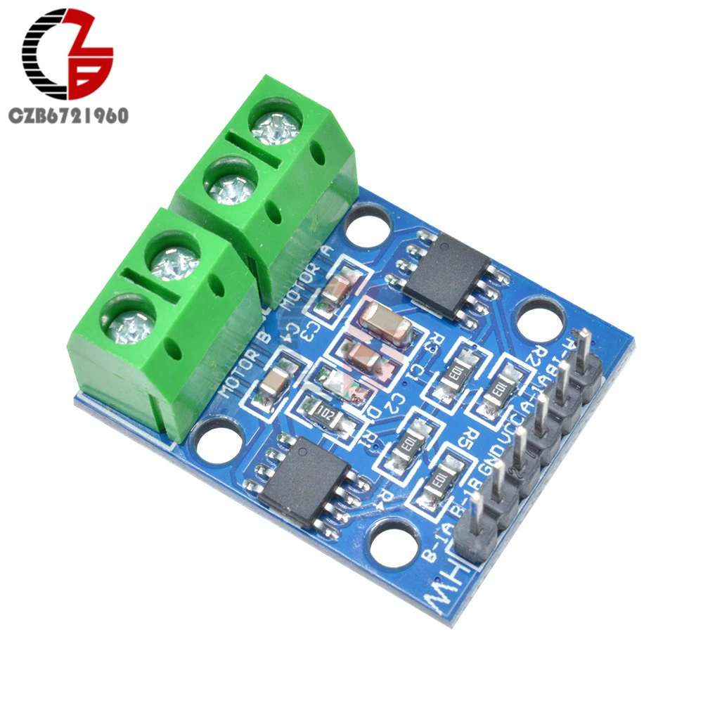 2,5 V-12 V 2CH L9110S h-мост Драйвер шагового двигателя Управление; доска двухканальный L9110 DC мотор привода Управление модуль для Arduino