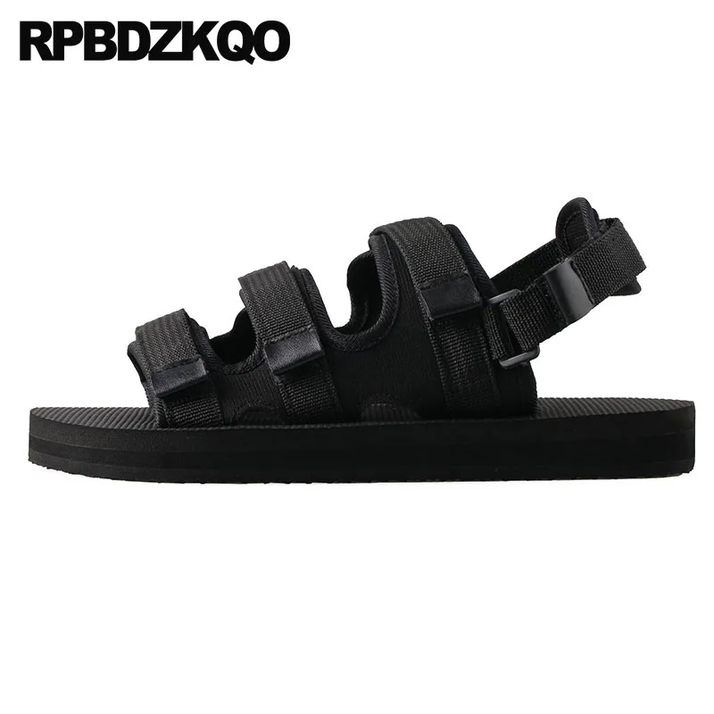 Shoes Strap Beach Outdoor Flat Designer Sneakers Roman Fashion Black Open Toe 2021 Casual Men Gladiator Sandals Summer Sport | Обувь
