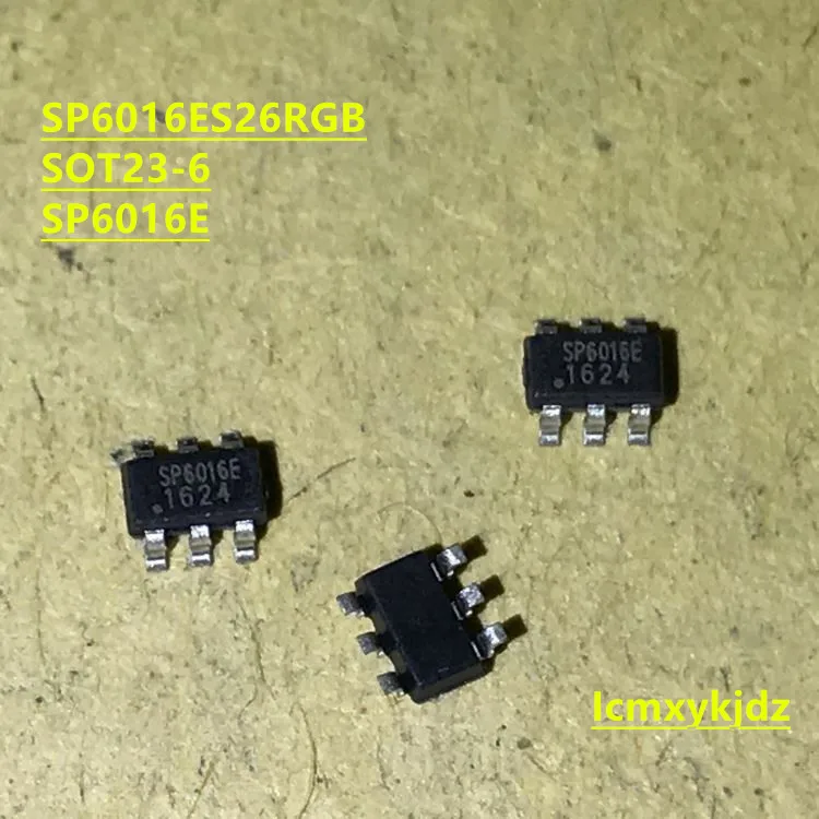 

5 шт./лот, SP6016ES26RGB SP6016E SOT23-6, новый оригинальный Оригинальный оригинальный товар, бесплатная доставка, быстрая доставка