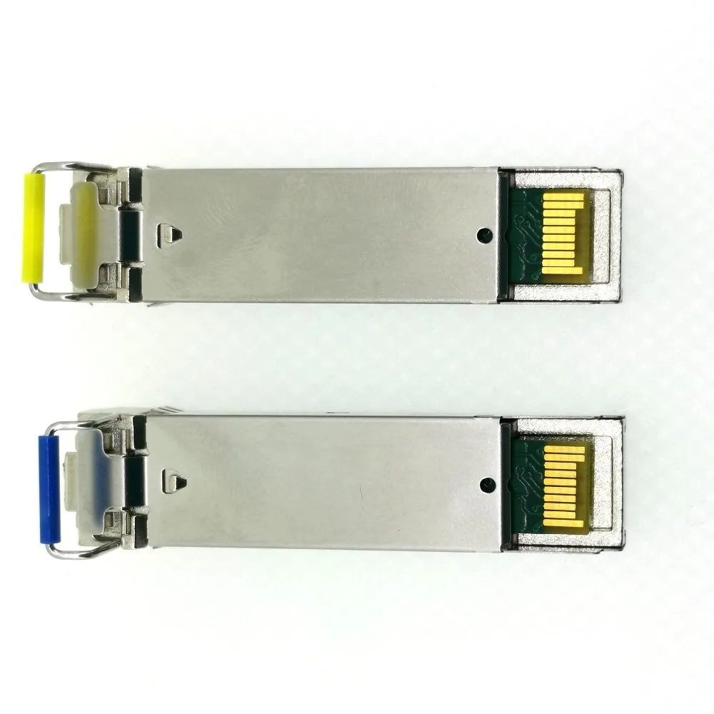 5 пар GIBC SFP LC 1 25 3 км волокно sfp горячий подключенный модуль BiDi 1310 нм/1550 нм WDM