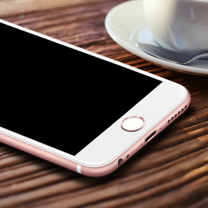 FFFAS прозрачный протектор мобильный телефон экран Touch ID наклейки на кнопку