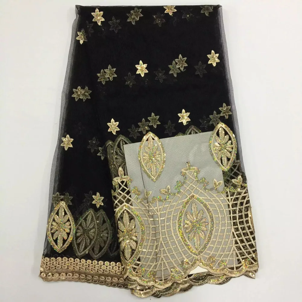 

African Lace Fabrics Christmas Decorations Wedding French Costura Nigerian Vestido De Renda Dentelle Sewing Embroidered PF47-1