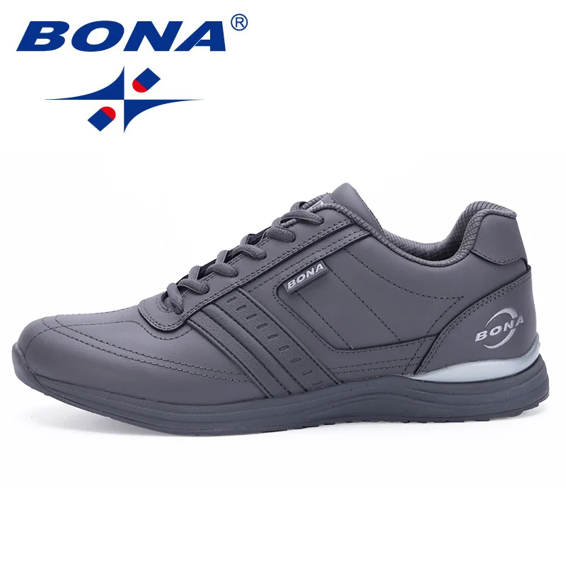 Кроссовки мужские BONA, на шнуровке, для бега