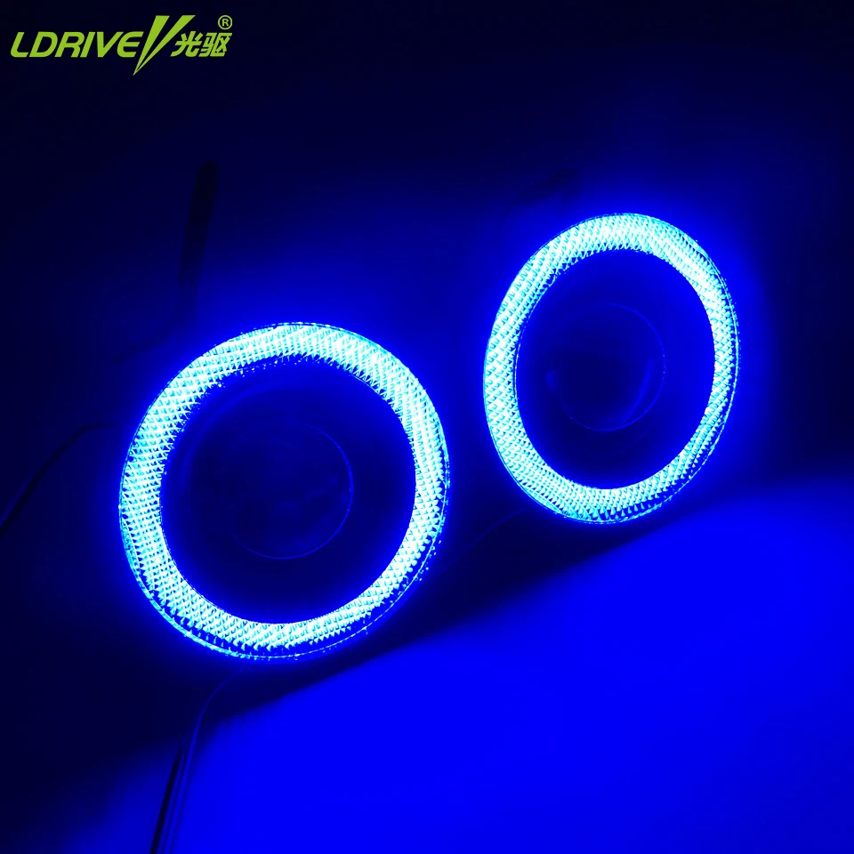 2 шт./лот Высокое качество 30W COB машинные LED объектив ангельские глазки