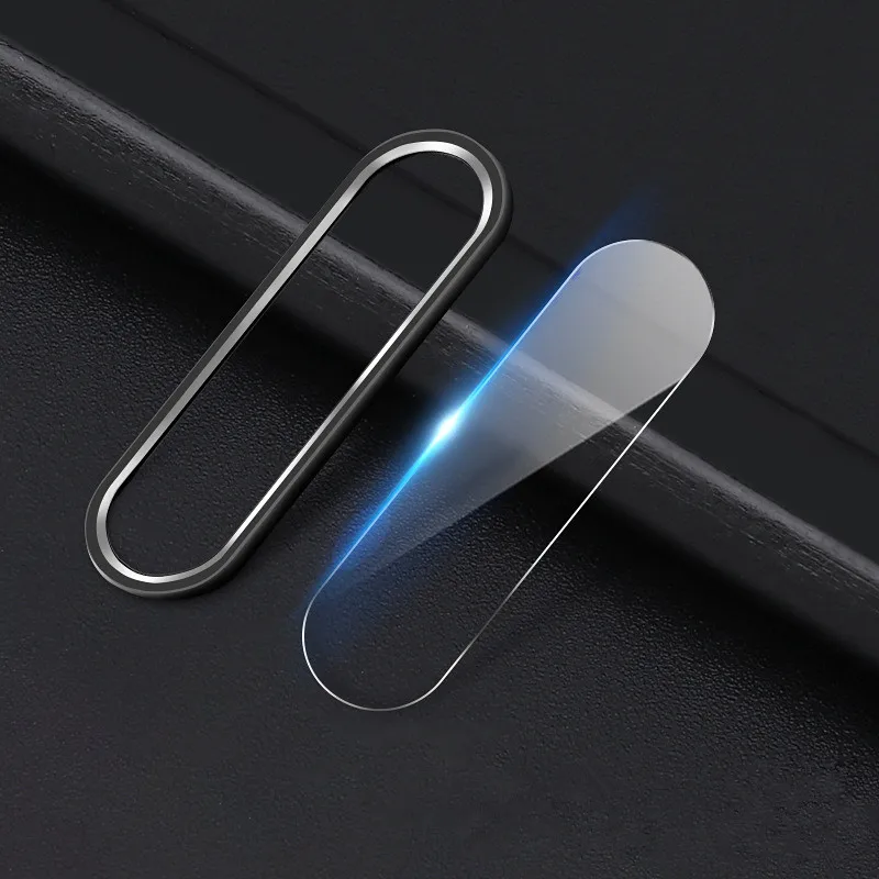 Кольцо для объектива камеры с покрытием из алюминия + закаленное стекло пленка