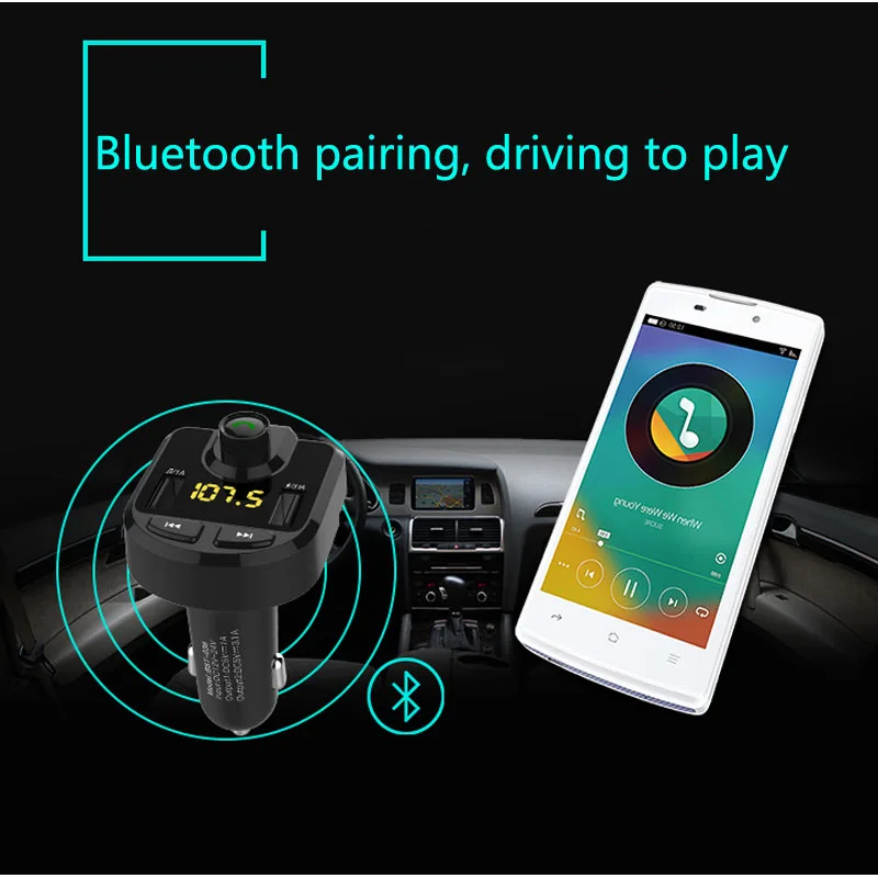 FM-модулятор с функцией громкой связи и поддержкой Bluetooth | Автомобили мотоциклы