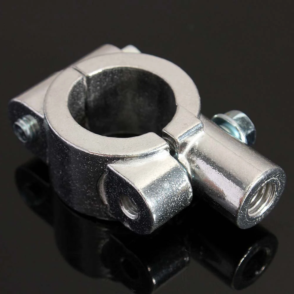 

1 Pair Motorcycle Bike 7/8 Inch Handlebar Mirror Clamp Mounting Bracket Holder