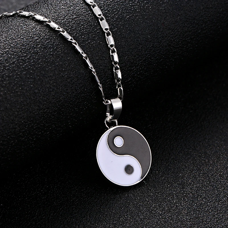 Классическая модная индивидуальная подвеска Инь Янь Сплетница Тай Чи ювелирные