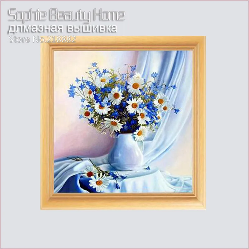 Картина из смолы с изображением цветов Софи | Дом и сад