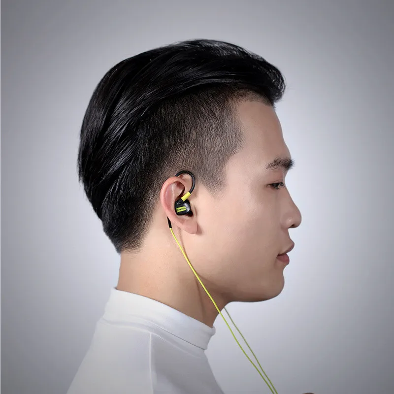USB Тип C наушники стерео Hi Fi ушные крючки спортивные супер бас tHeadset с Micphone для Letv