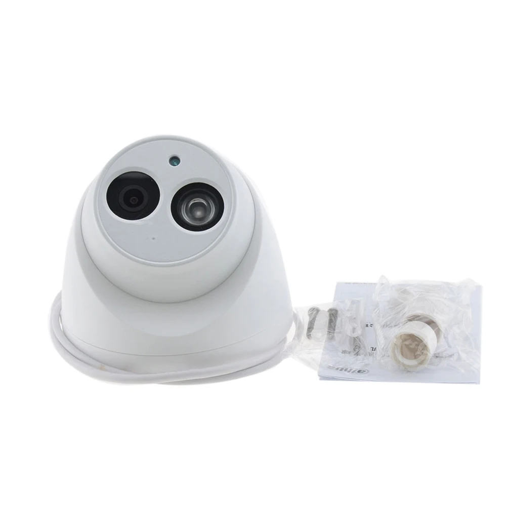 DH IPC HDW4433C A 4 шт. POE сетевые Мини купольная камера со встроенным микро 4MP