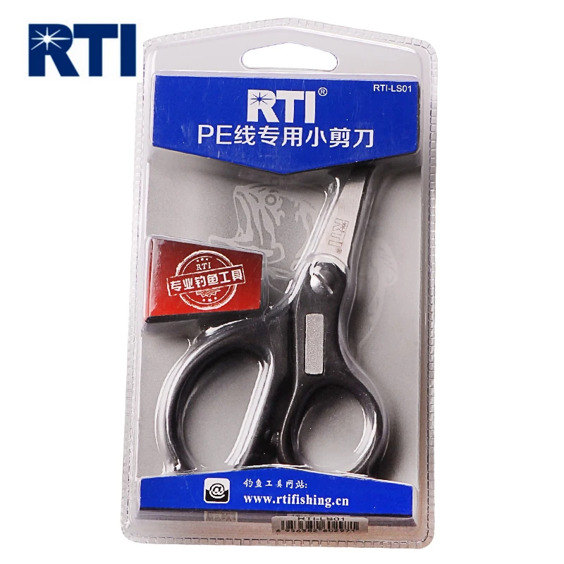 Рыболовные ножницы RTI резак для лески из ПЭ нержавеющая сталь 304