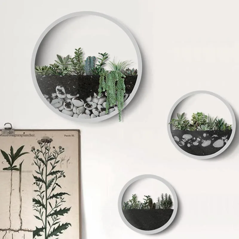 Круглая однотонная ваза с искусственными цветами цветы стена приложение А для