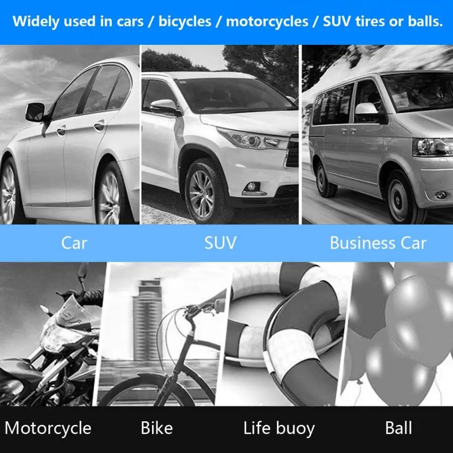 12V Portable Electrical Digital Car Tire Air Compressor Pump Tyre Inflator 150PSi with LED Smart tire Air Compressor Pump