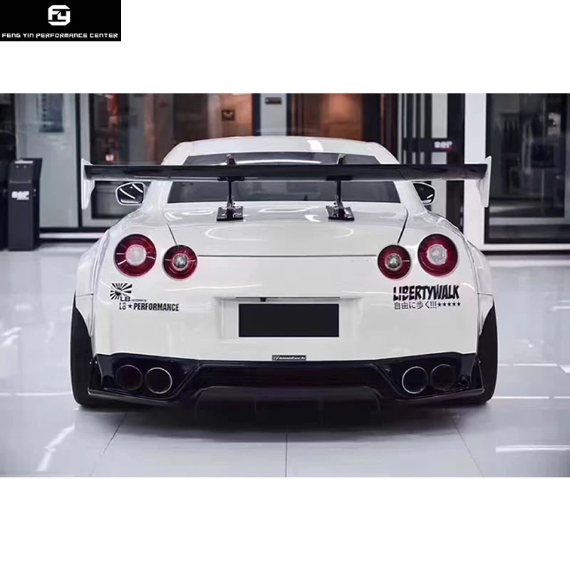 GTR GT-R R35 автомобильные Спойлеры заднего крыла из углеродного волокна для Nissan R35 GT-R GTR автомобильный комплект кузова 09-15