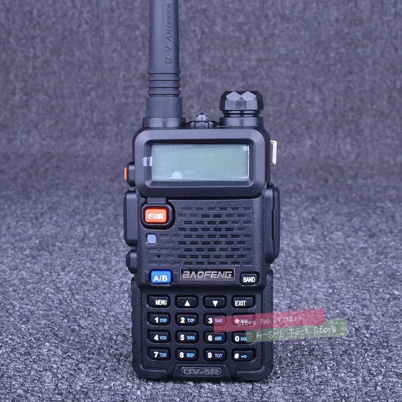 Рация BaoFeng Портативная радиостанция VHF и UHF двухдиапазонный дисплей 128 каналов
