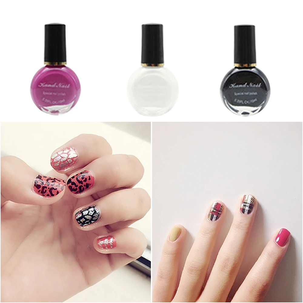 7 видов цветов 10 мл/бутылка лак для ногтей набор профессиональный дизайн печать
